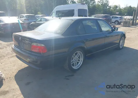 2001 BMW 740Il Il from USA, damaged, VIN WBAGH834X1DP28386